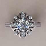 ENGAGEMENT RING - ANTIQUE 313