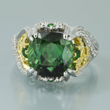 Green Tourmaline ring 2
