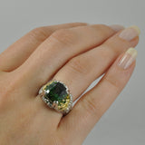 Green Tourmaline ring 2
