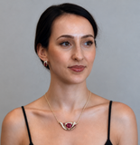 Rubellite Tourmaline  necklace 1
