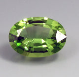 Tourmaline green oval 1
