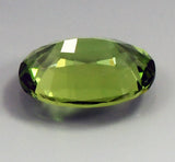 Tourmaline green oval 1