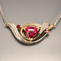 Rubellite Tourmaline  necklace 1