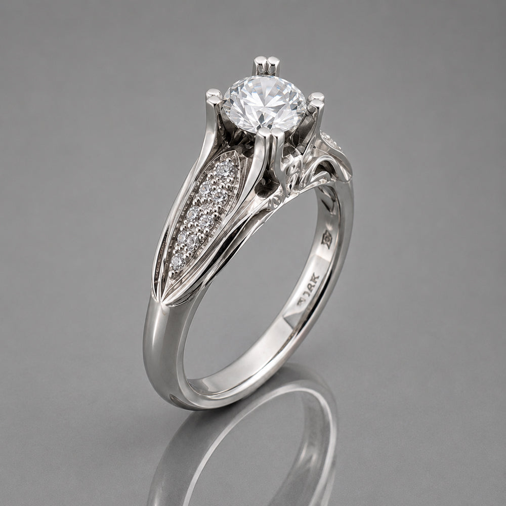 ENGAGEMENT RING - ANTIQUE 3-2