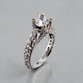ENGAGEMENT RING - ANTIQUE 3-4