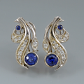 Sapphire earrings 10