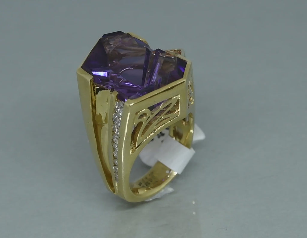 Amethyst ring 3