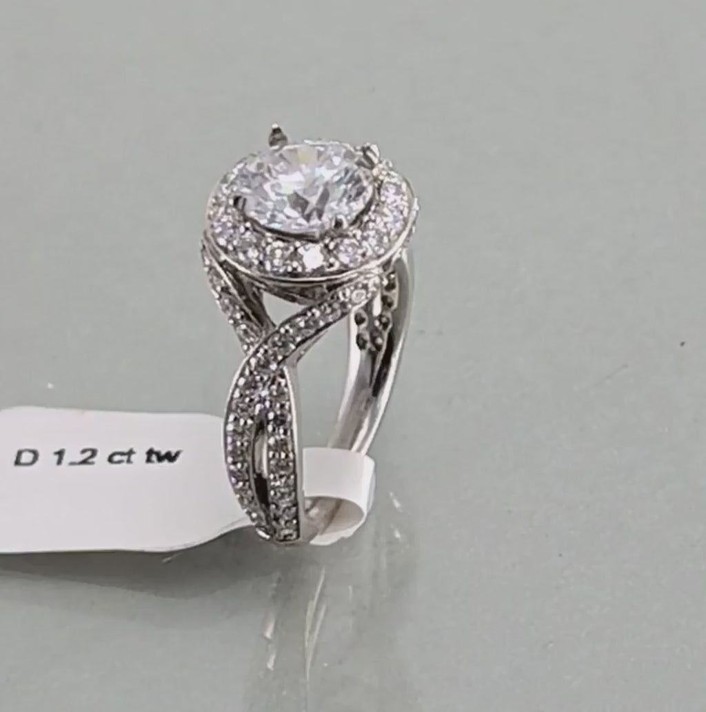 ENGAGEMENT RING - ANTIQUE 3-9