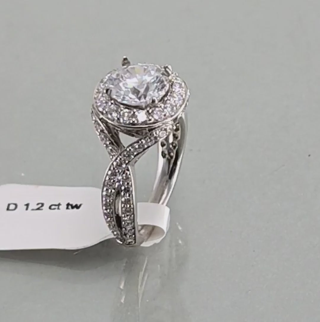 ENGAGEMENT RING - ANTIQUE 3-9