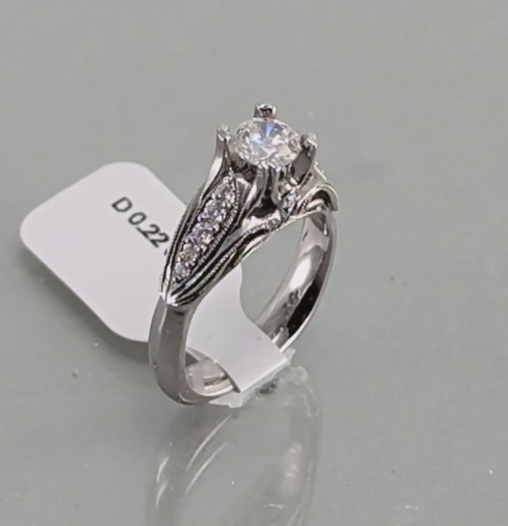 ENGAGEMENT RING - ANTIQUE 3-2