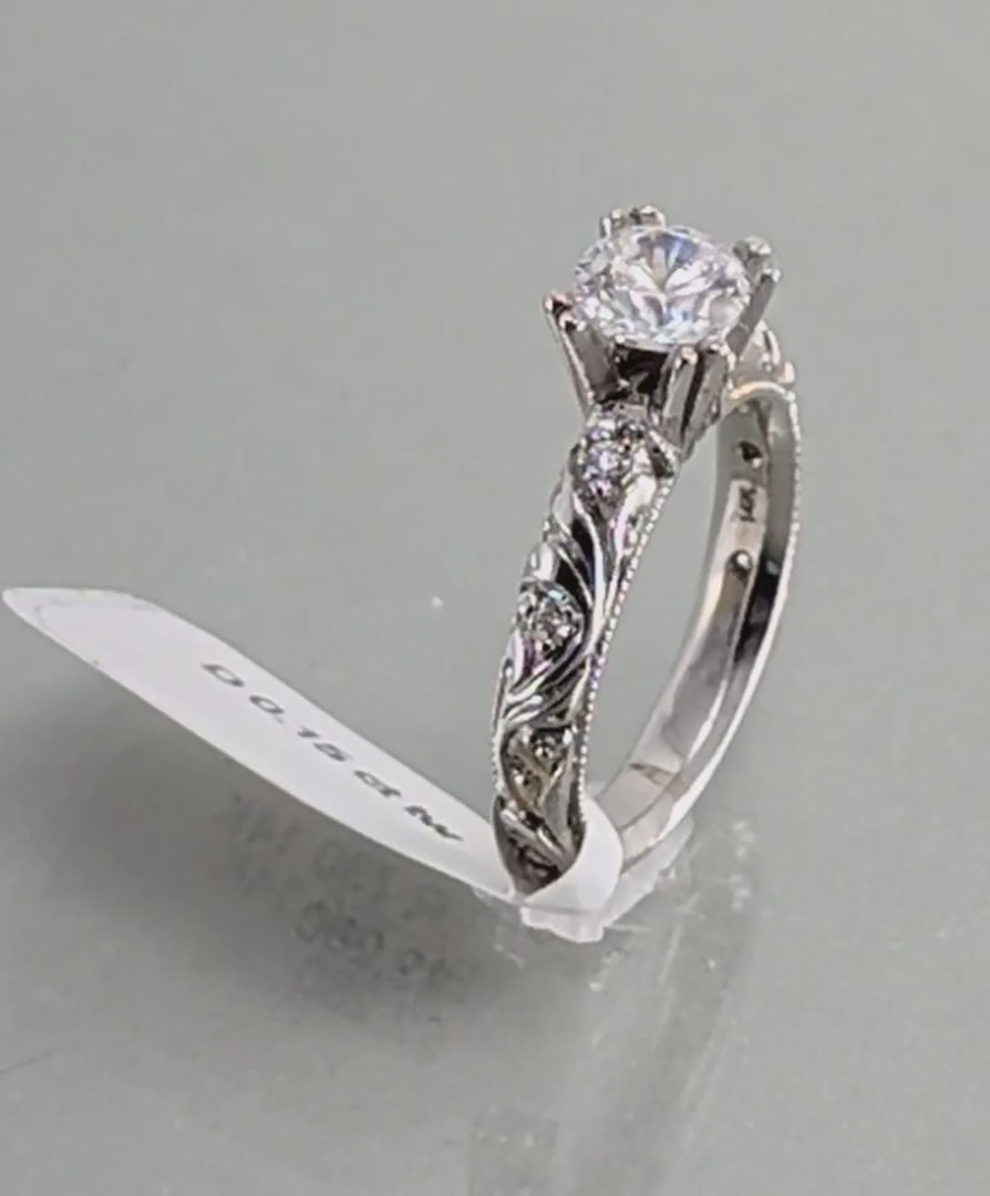 ENGAGEMENT RING - ANTIQUE 3-3