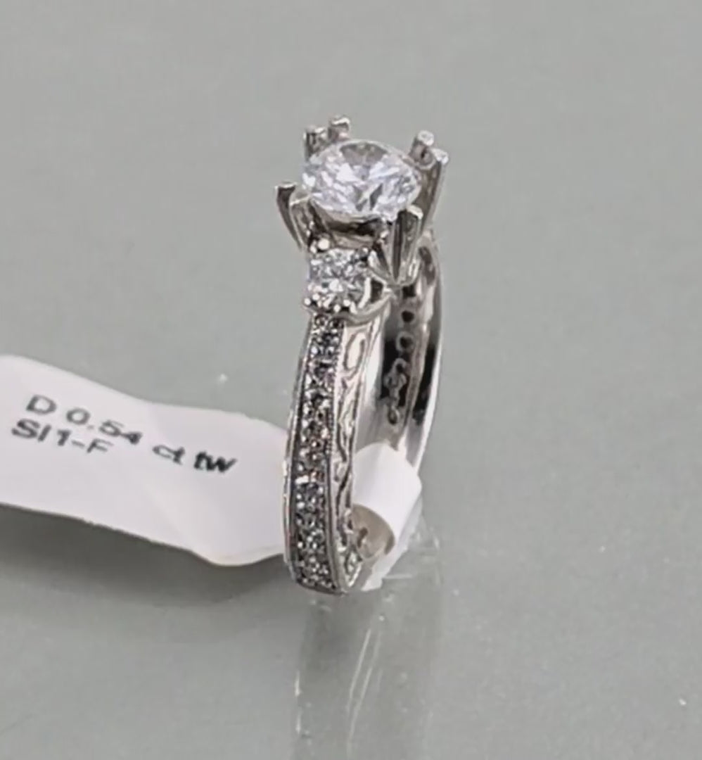 ENGAGEMENT RING - ANTIQUE 3-7