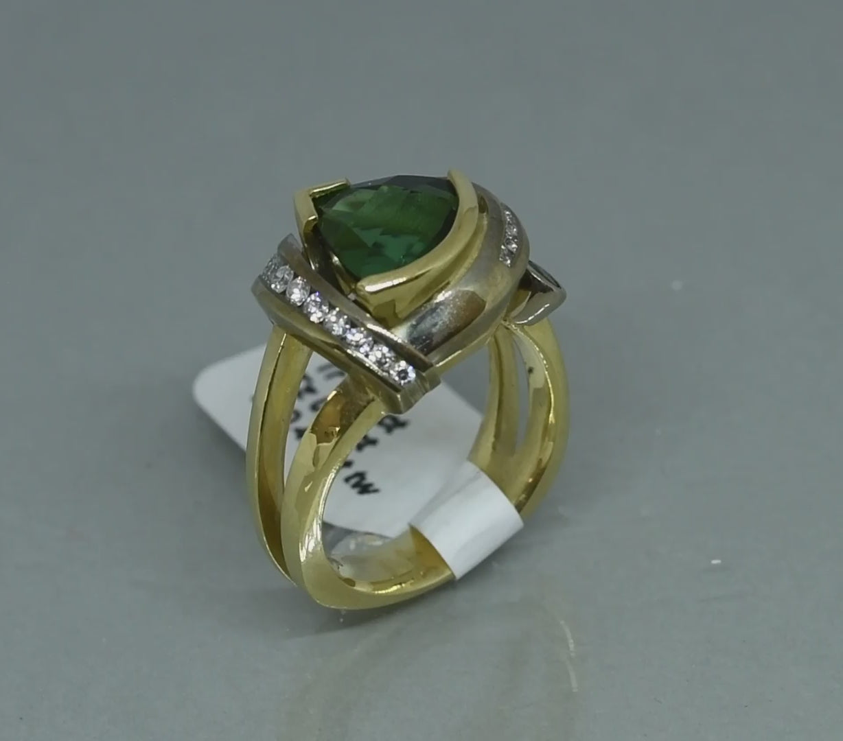 Green Tourmaline ring 4