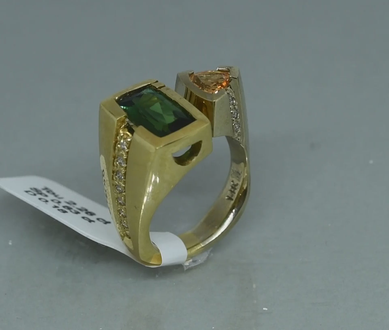 Green Tourmaline ring 3