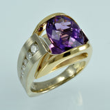 Amethyst ring 2