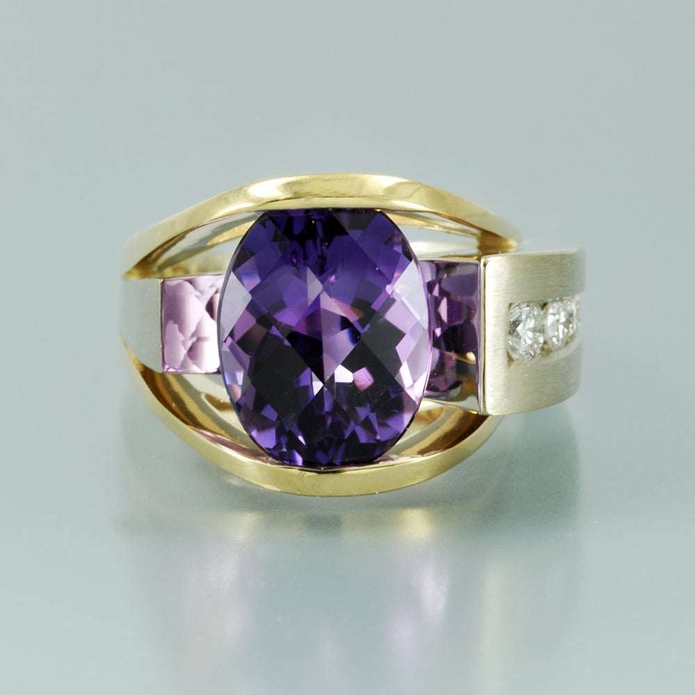 Amethyst ring 2