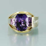 Amethyst ring 2