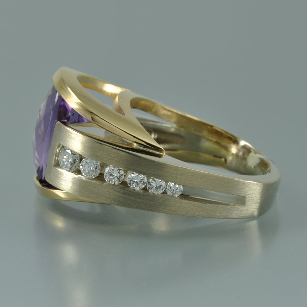 Amethyst ring 2