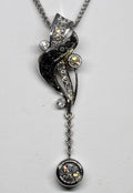 Diamond Black-White pendant 2