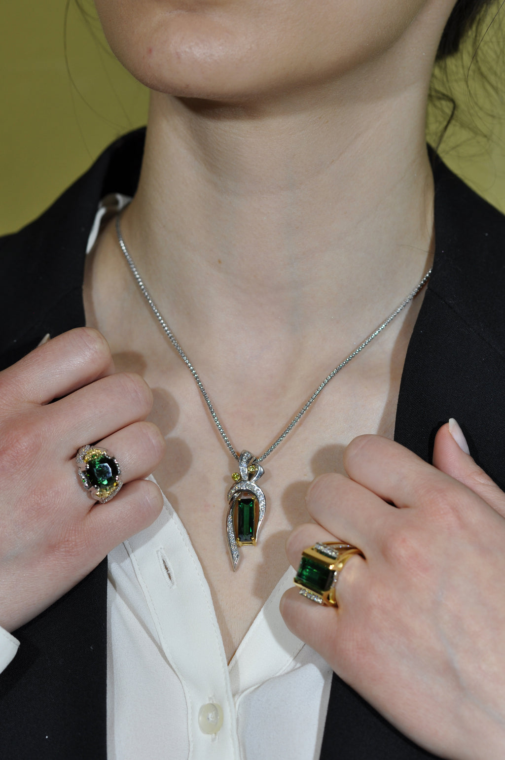 Tourmaline  pendant 2