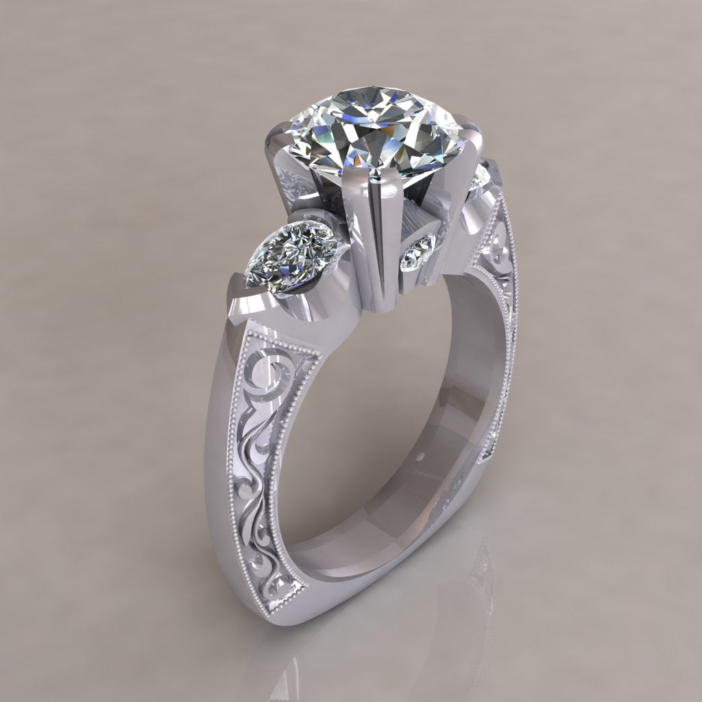 ENGAGEMENT RING - ANTIQUE 102