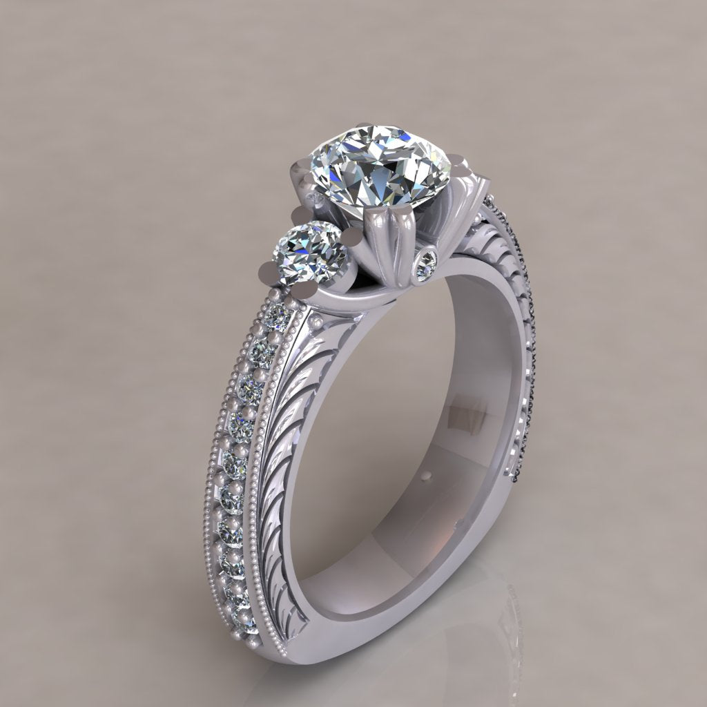 ENGAGEMENT RING - ANTIQUE 104