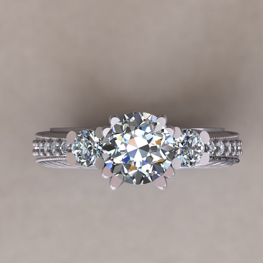 ENGAGEMENT RING - ANTIQUE 104