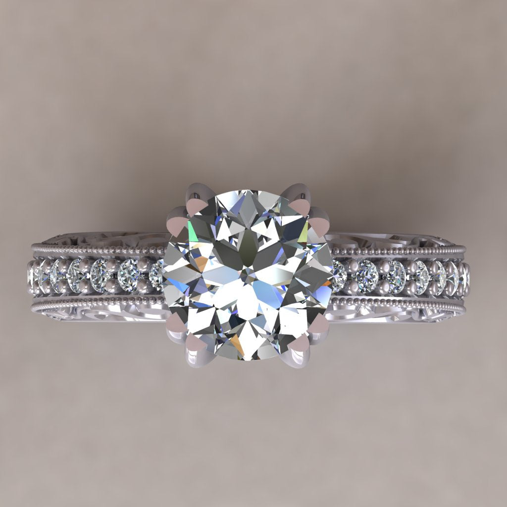 ENGAGEMENT RING - ANTIQUE 104B