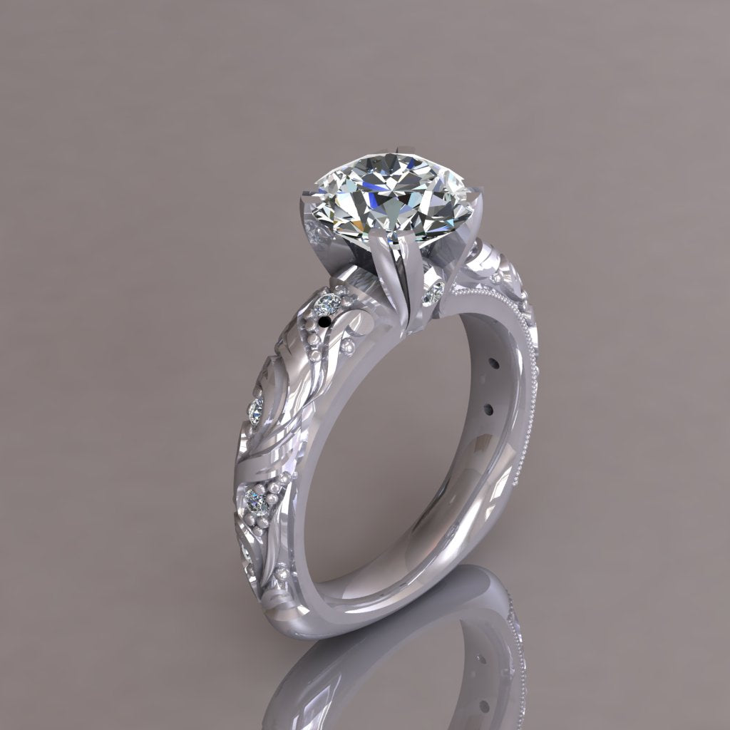 ENGAGEMENT RING - ANTIQUE 105