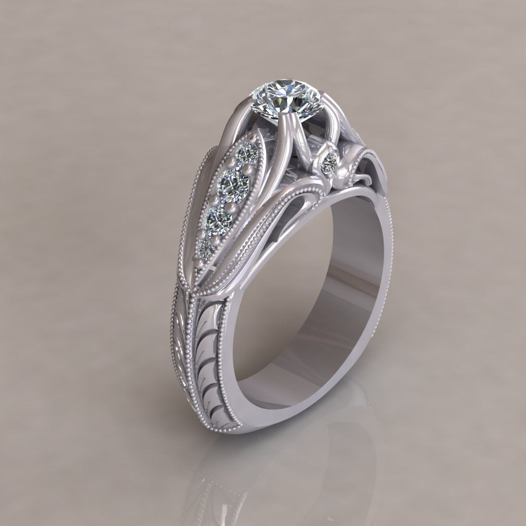 ENGAGEMENT RING - ANTIQUE 114
