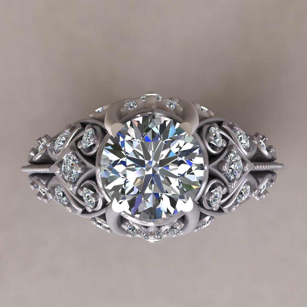 ENGAGEMENT RING - ANTIQUE 116