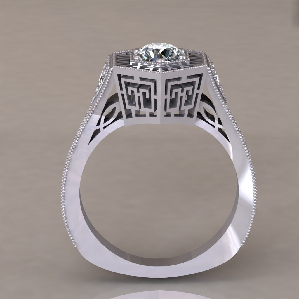 ENGAGEMENT RING - ANTIQUE 117