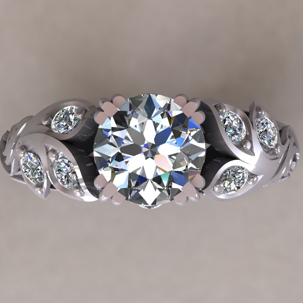 ENGAGEMENT RING - ANTIQUE 201