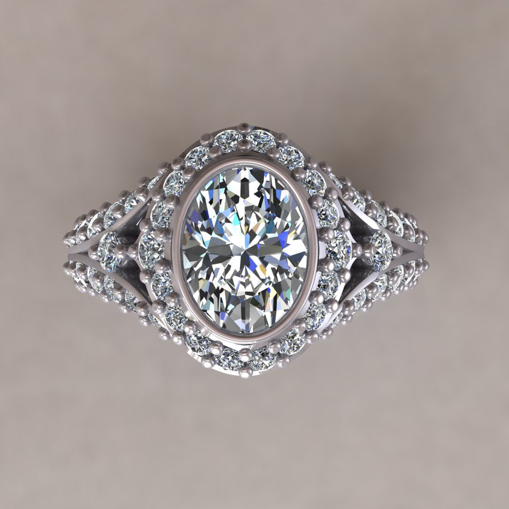 ENGAGEMENT RING - ANTIQUE 306B