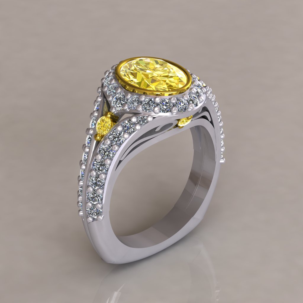 ENGAGEMENT RING - ANTIQUE 306B