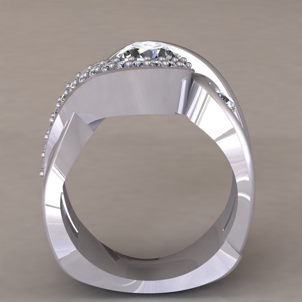 ENGAGEMENT RING - MODERN M113