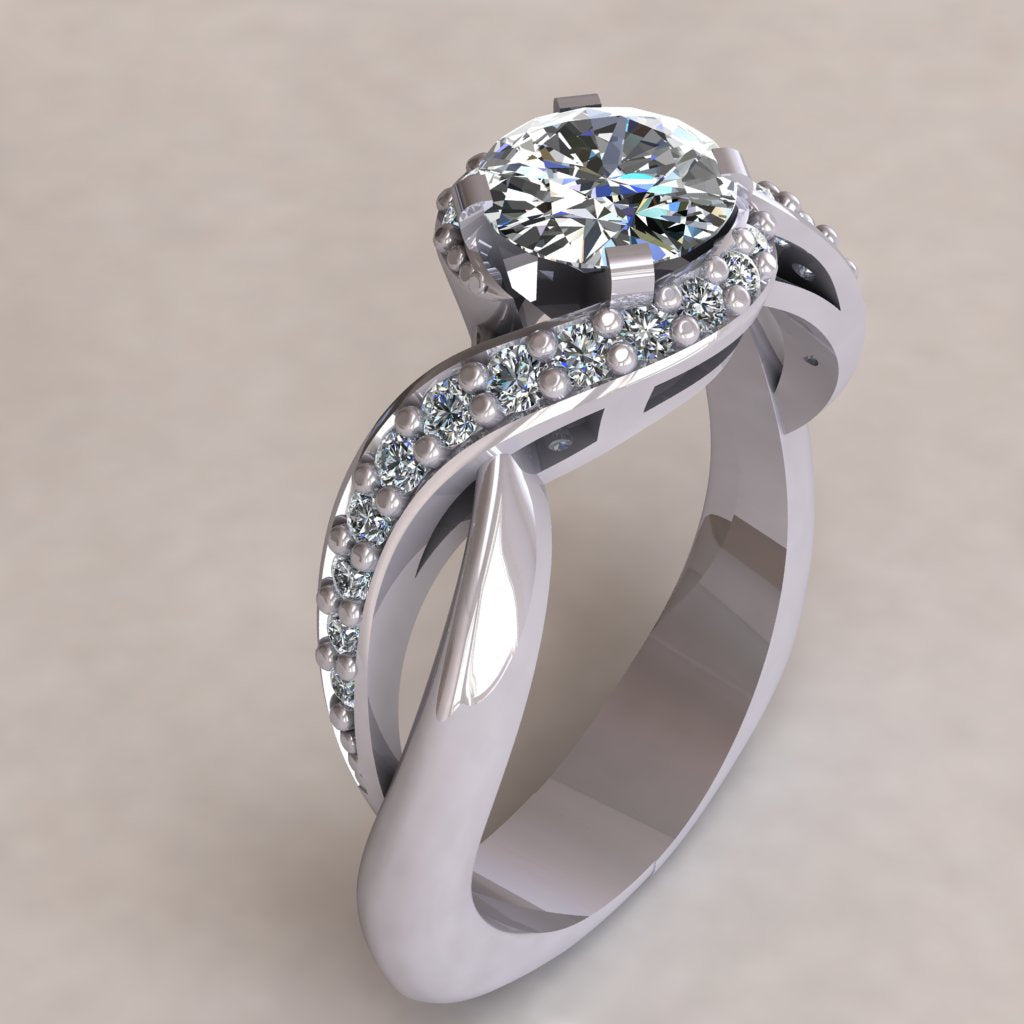 ENGAGEMENT RING - MODERN M114