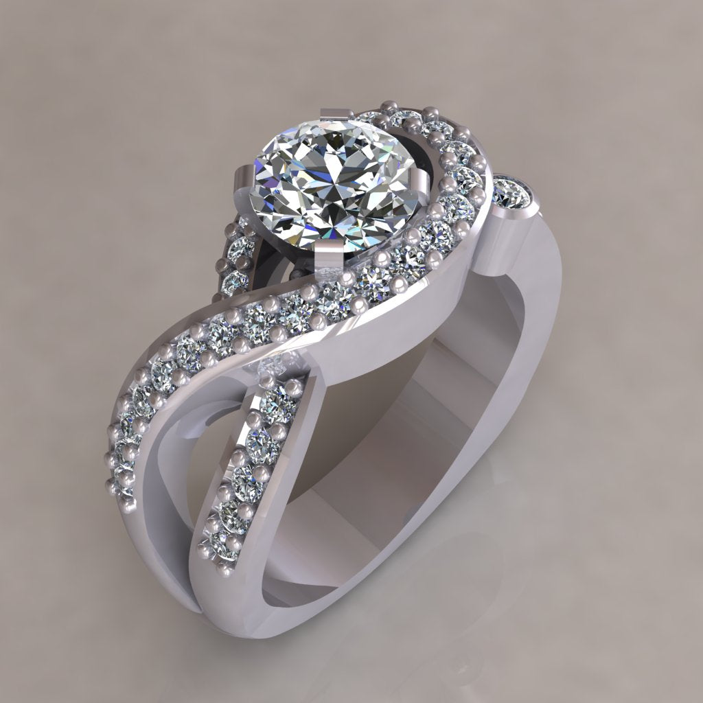 ENGAGEMENT RING - MODERN M115