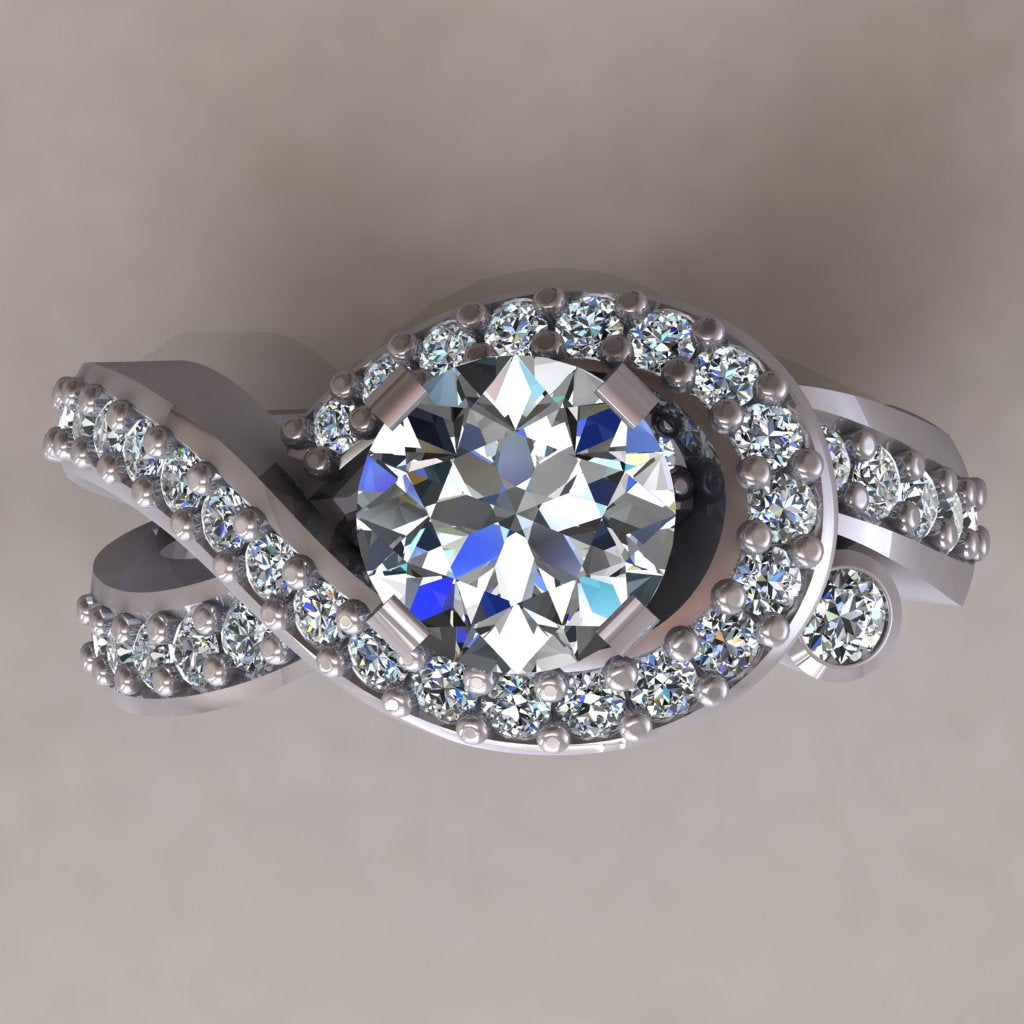 ENGAGEMENT RING - MODERN M115