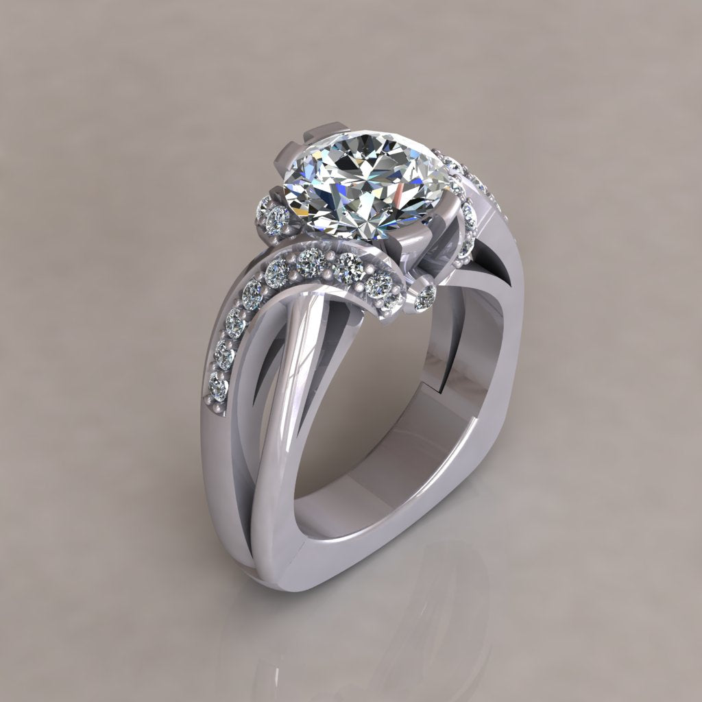 ENGAGEMENT RING - MODERN M116