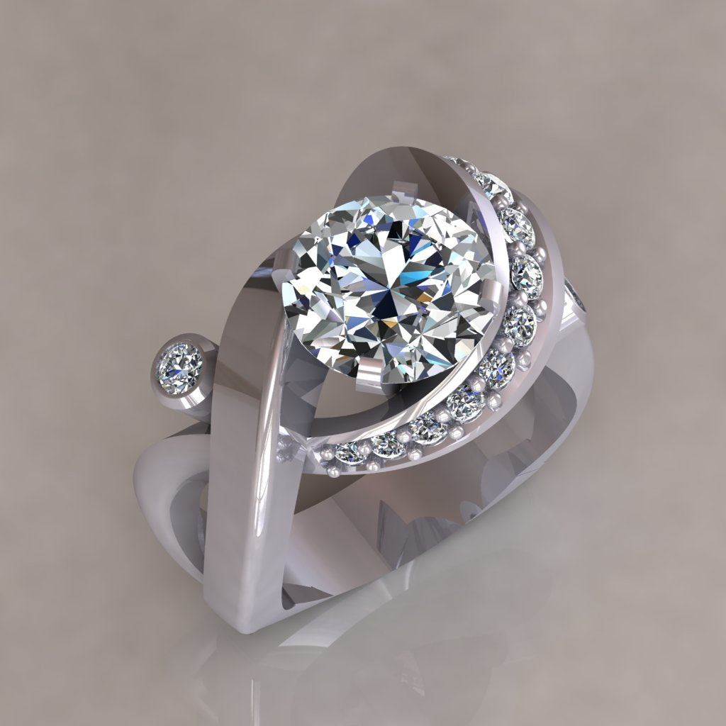 ENGAGEMENT RING - MODERN M118