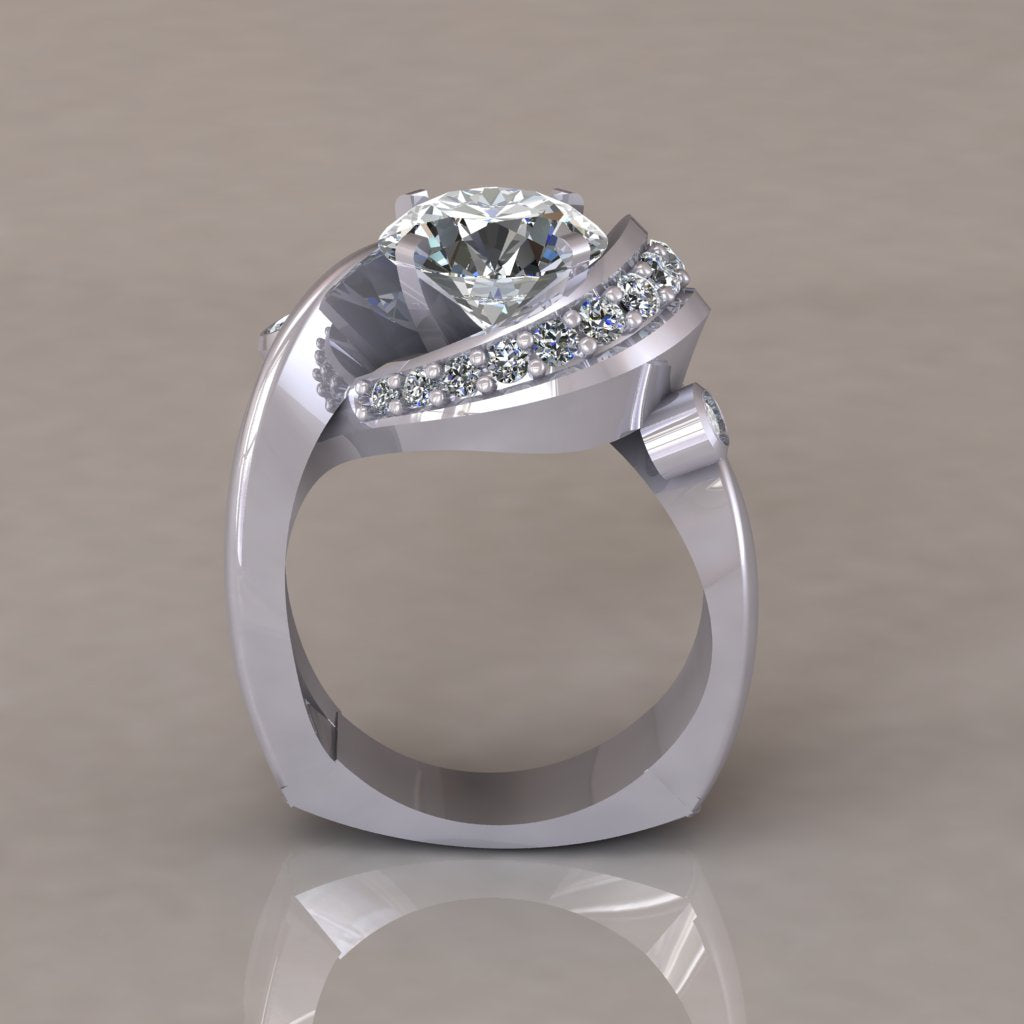 ENGAGEMENT RING - MODERN M118