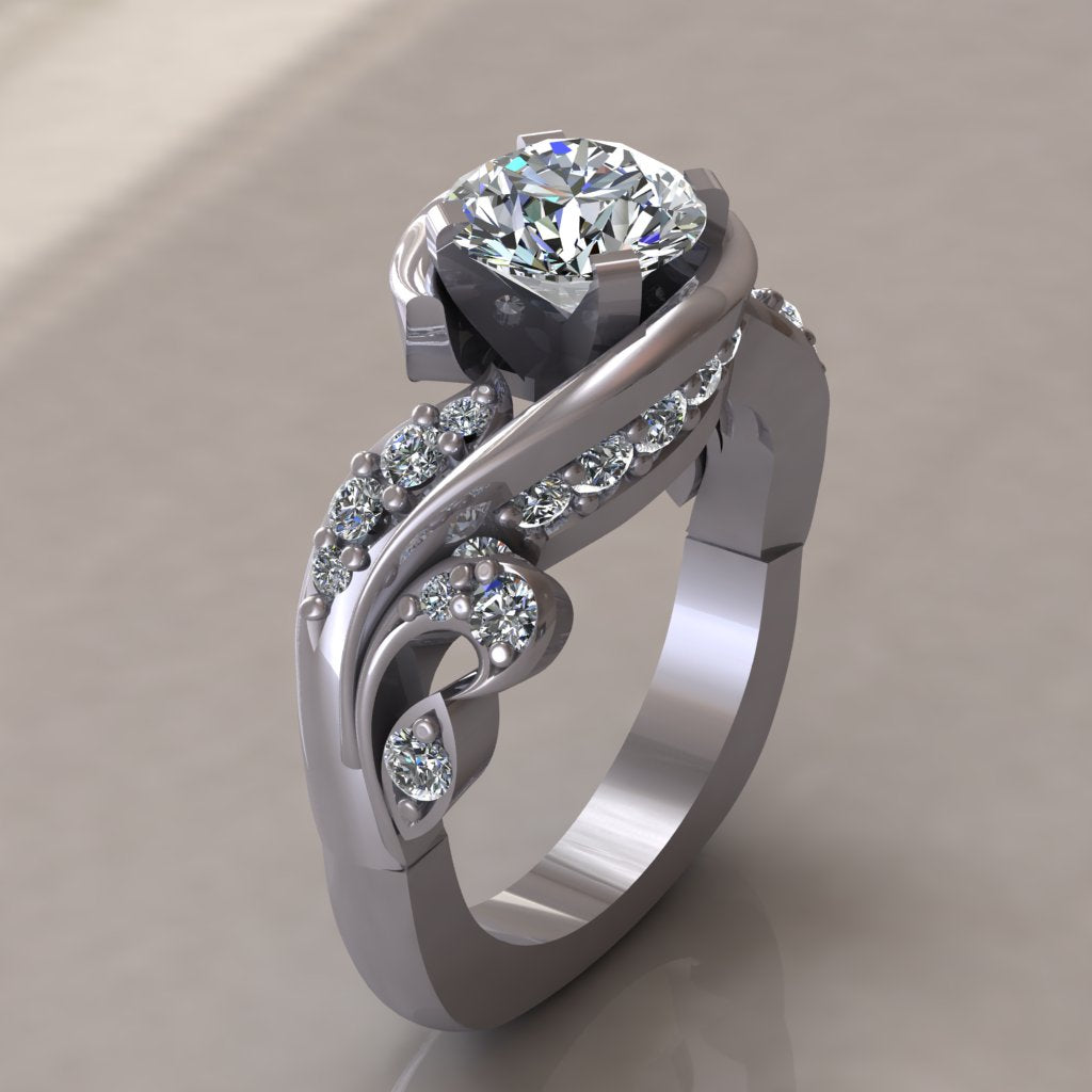 ENGAGEMENT RING - MODERN M119