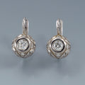 Diamond earrings antique 3