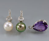 Diamond earrings antique 4