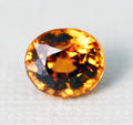 Spessartite garnet oval 1