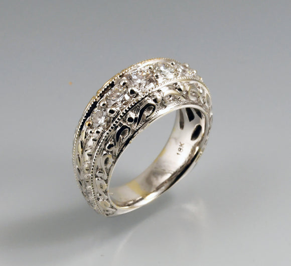Diamond ring antique 1