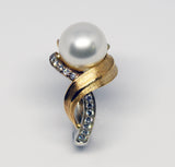 South Sea white pearl ring