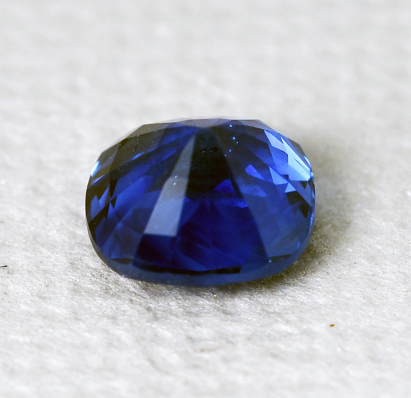 Sapphire blue cushion 3