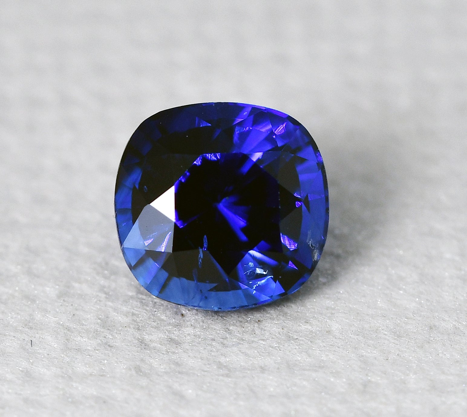 Sapphire blue cushion 4